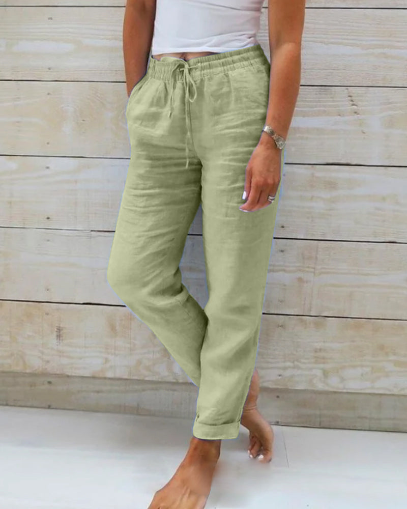 Leah | Casual Snorbukse
