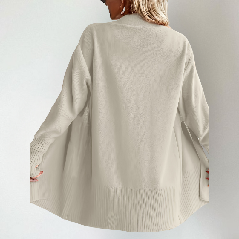 Audny | Åpen Jakke med Elegant Enkelhet