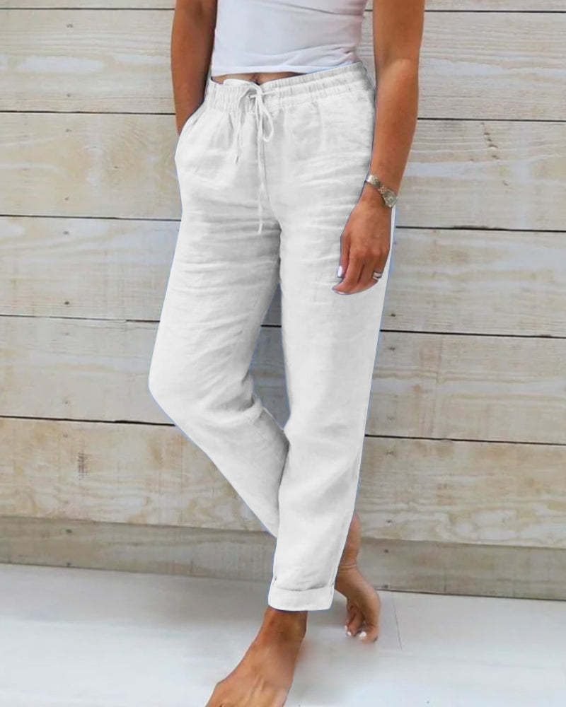 Leah | Casual Snorbukse