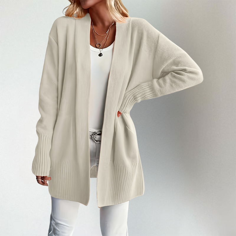 Audny | Åpen Jakke med Elegant Enkelhet