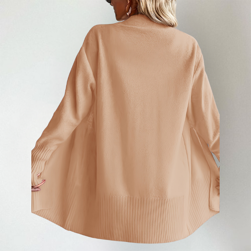 Audny | Åpen Jakke med Elegant Enkelhet