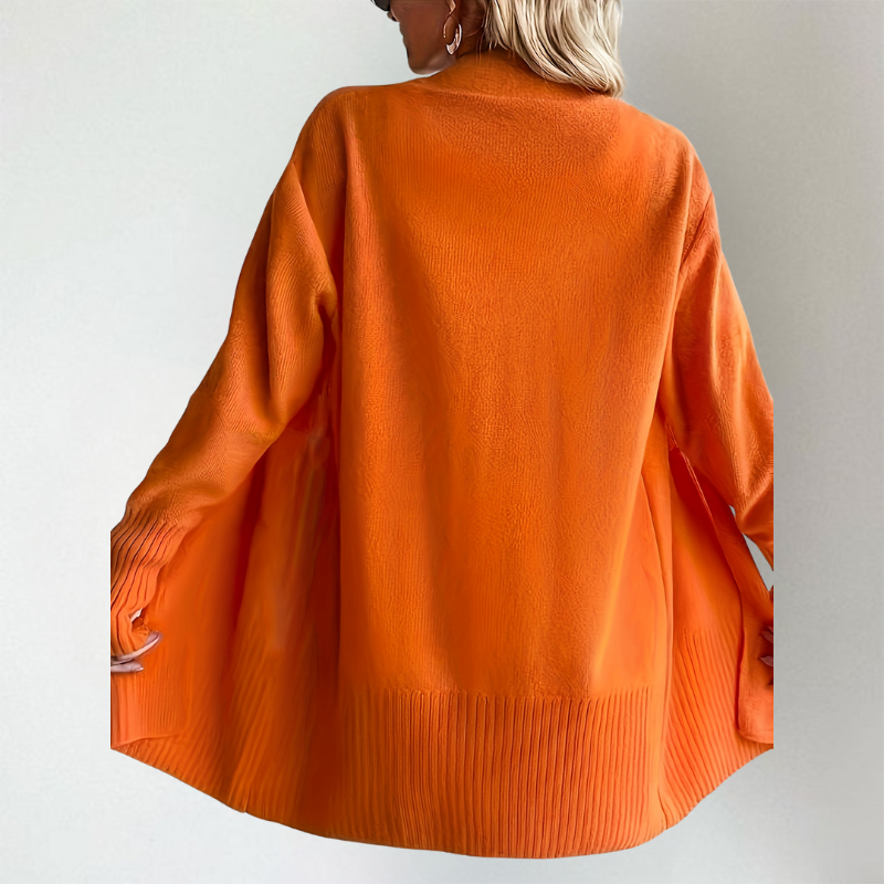 Audny | Åpen Jakke med Elegant Enkelhet