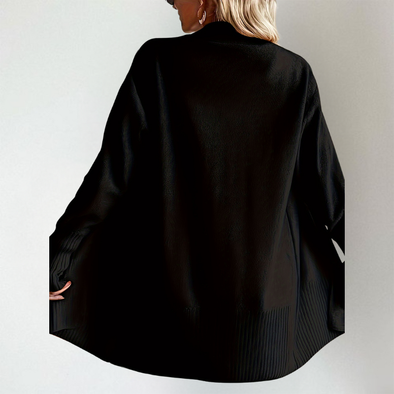 Audny | Åpen Jakke med Elegant Enkelhet