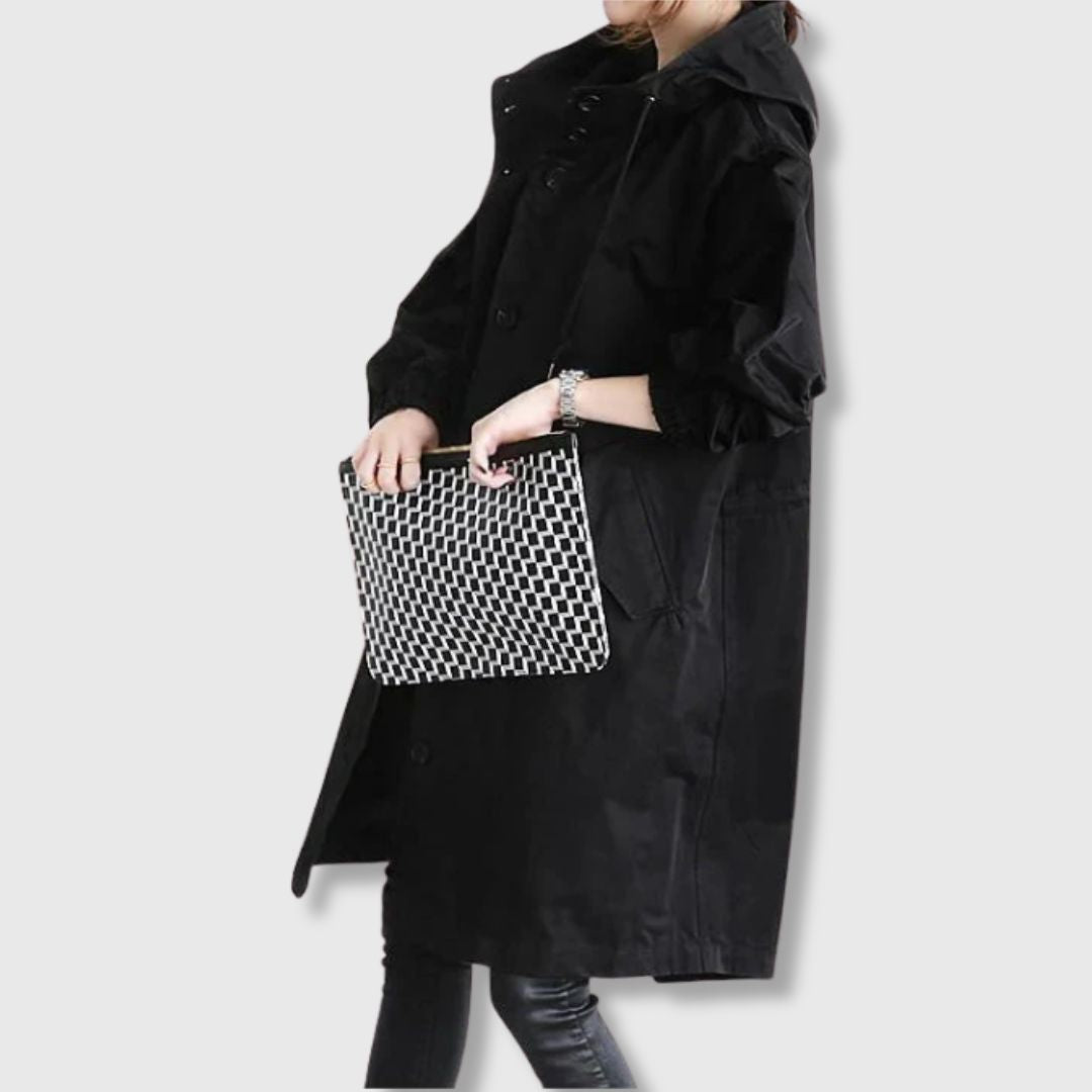 Alfhild | Klassisk Trenchcoat med Moderne Eleganse