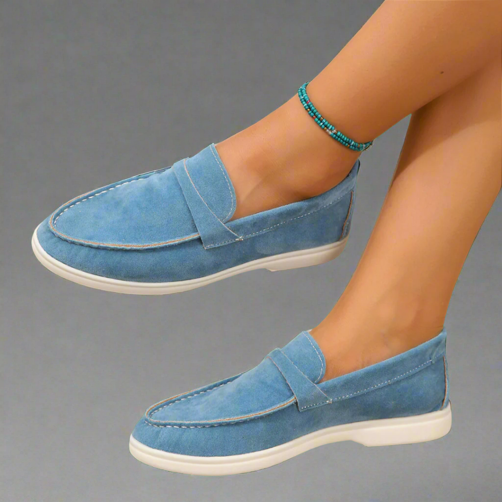 Hannah | Elegante Mocka Mokasiner