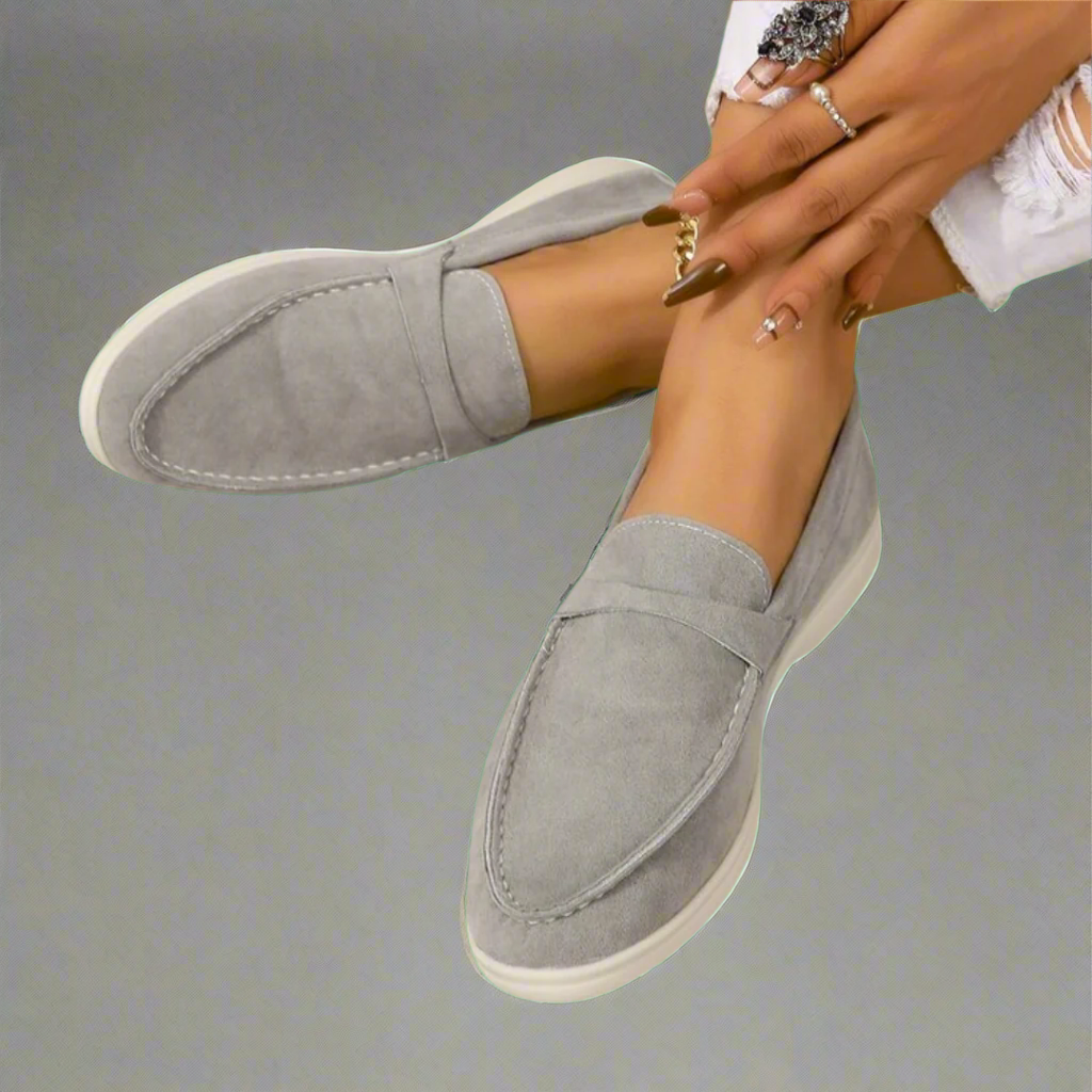 Hannah | Elegante Mocka Mokasiner