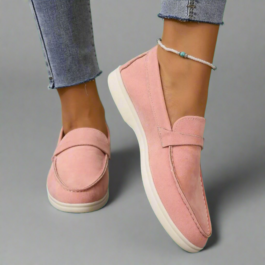 Hannah | Elegante Mocka Mokasiner