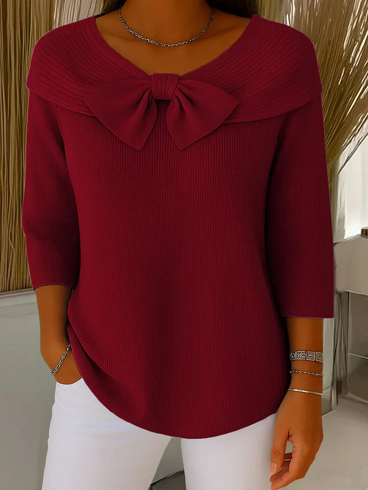 Seline | Elegant Avslappet Bluse