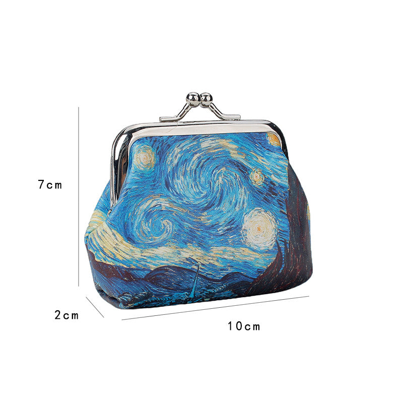 Helga | Van Gogh Kunst Mini Myntveske