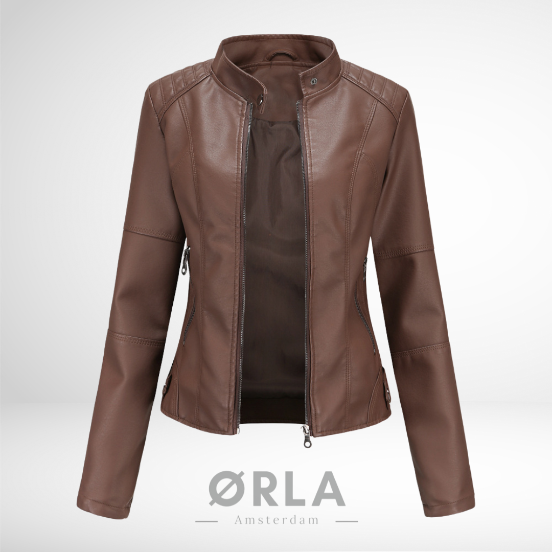 Sienna | Luxe Lærjakke