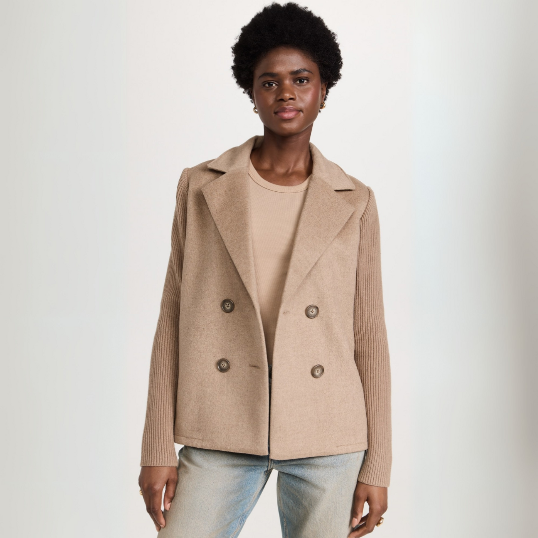 Selvina | Elegant Dobbelspent Jakke