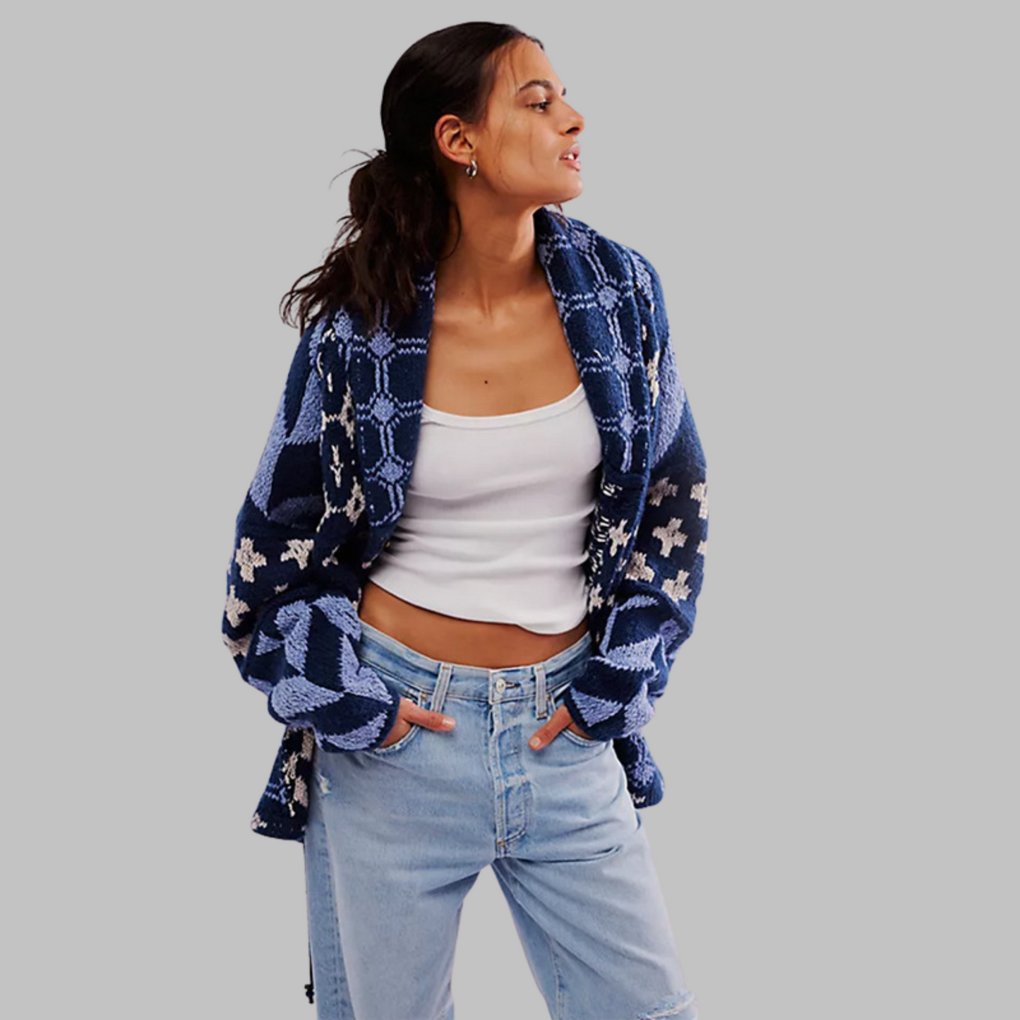 Sara | Unik Strikket Cardigan