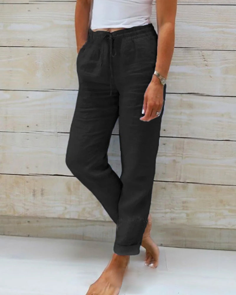 Leah | Casual Snorbukse