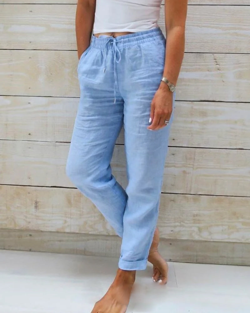 Leah | Casual Snorbukse