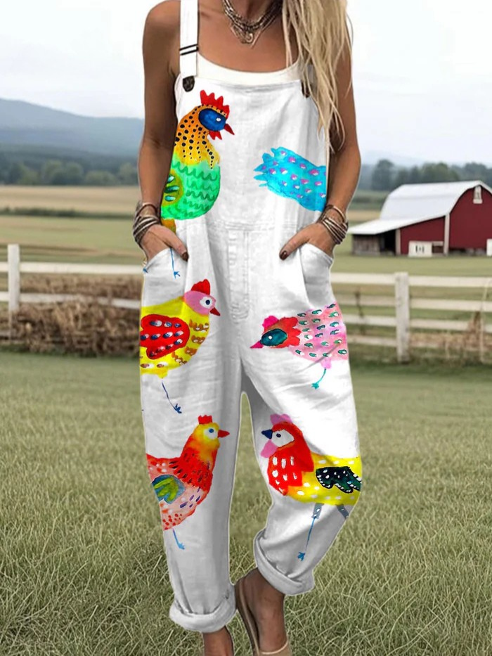 HARPER – KLASSISK FLOW BRED-BEN JUMPSUIT