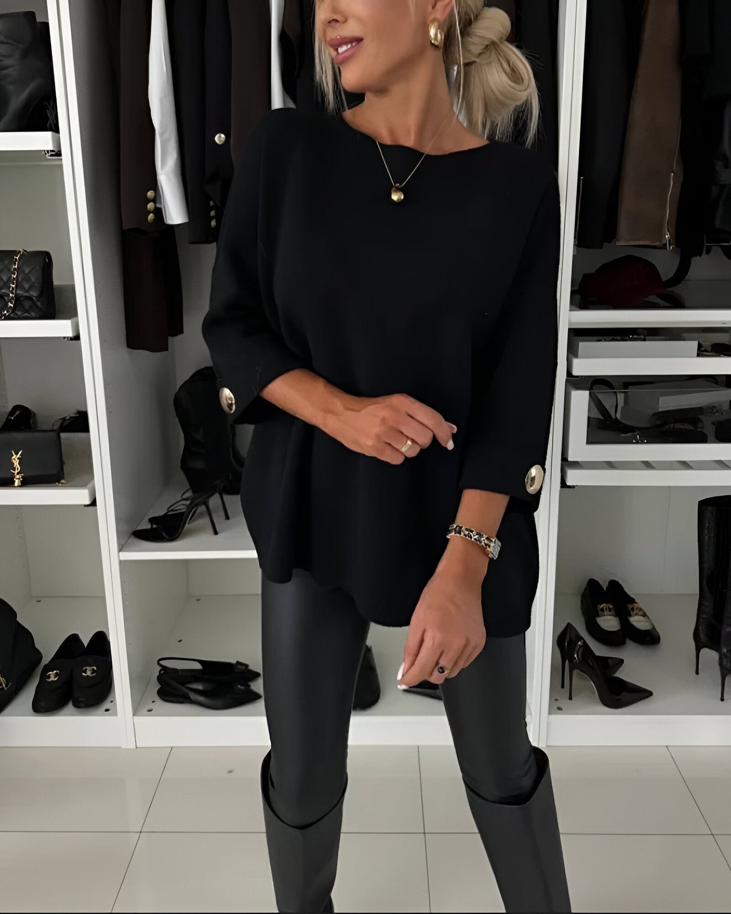 Åshild | Elegant Avslappet Genser