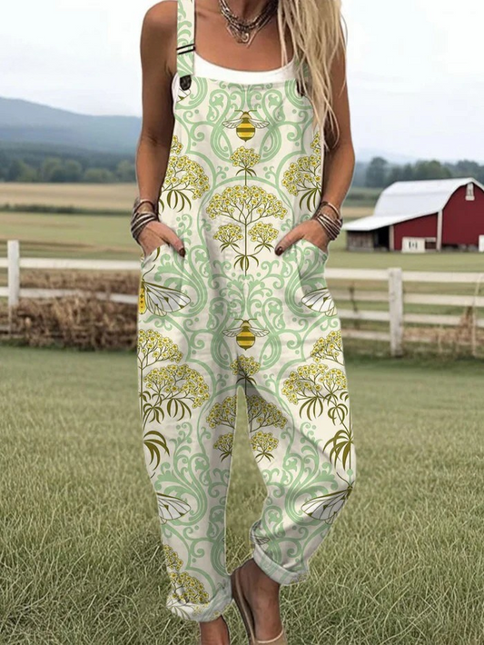 NAELYN – BLOMSTRET DRIFT BRED-BEN JUMPSUIT