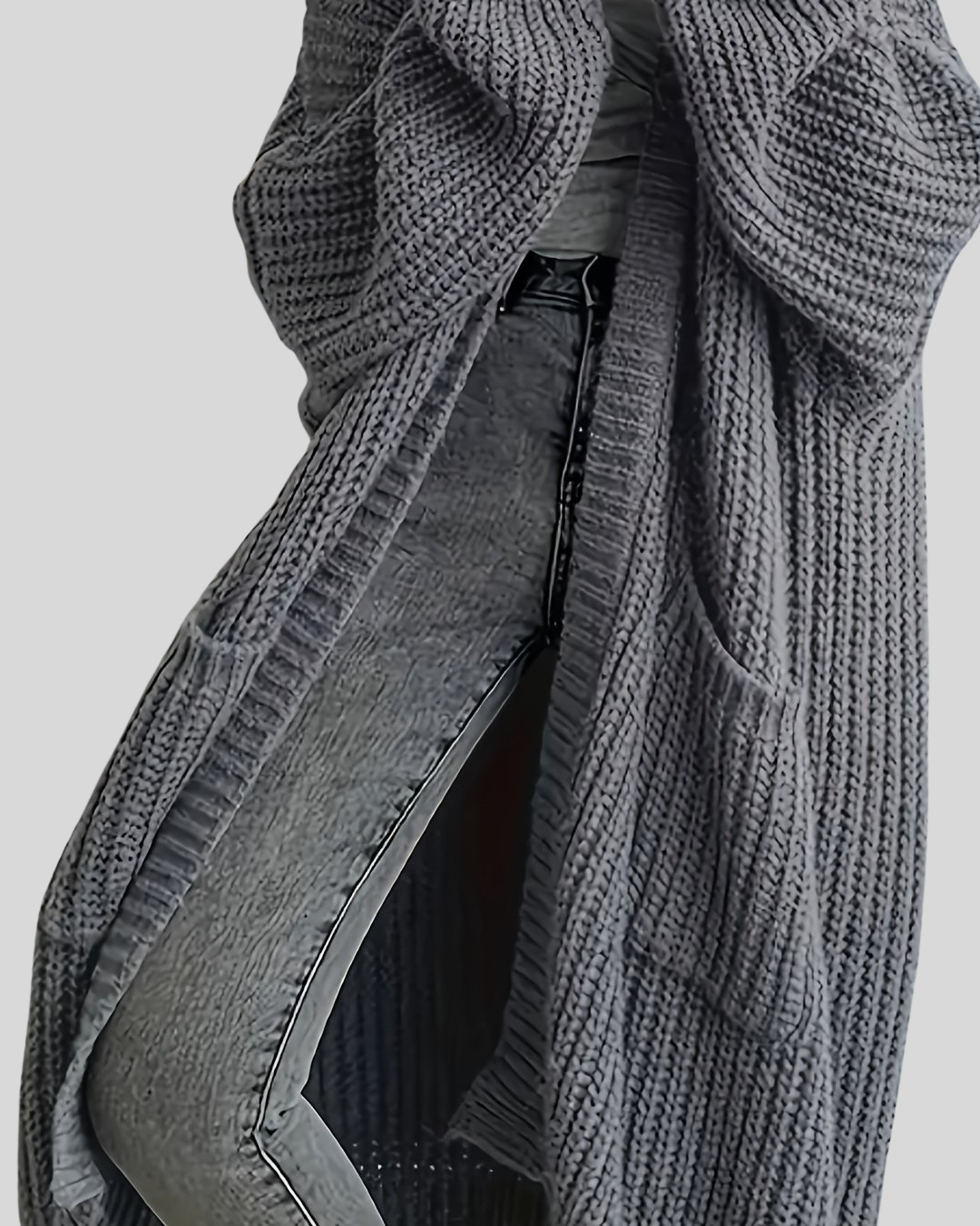 Rønnfrida | Lang Elegant Cardigan