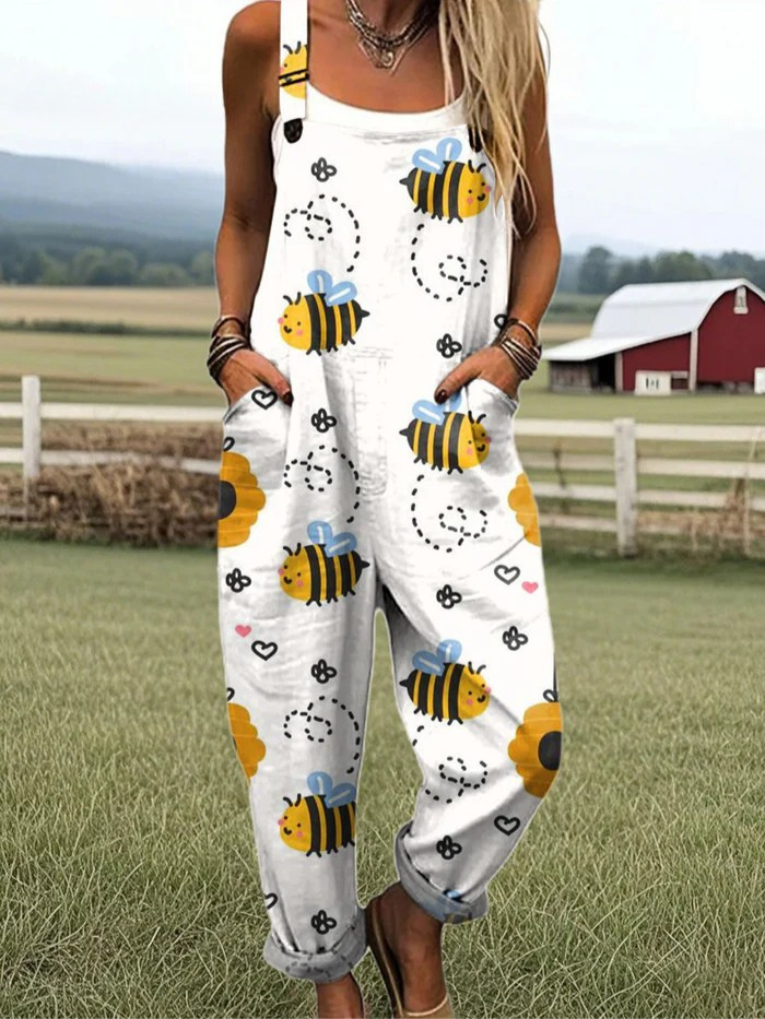 EMMA – BEE CHIC BRED BEIN JUMPSUIT
