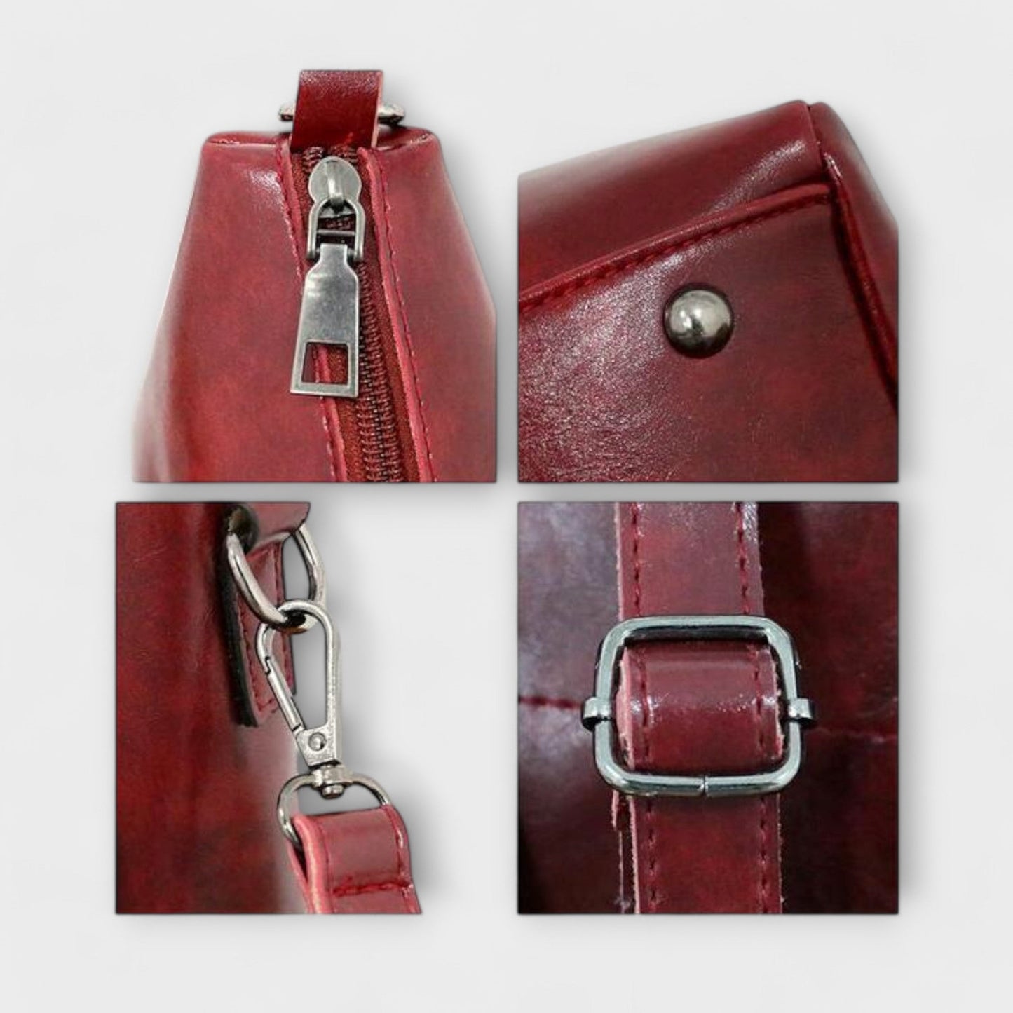 Olivia | 4-delt Vintage Veske Sett