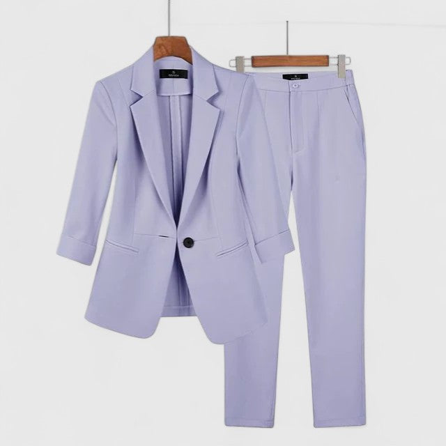 Briletta - Sofistikert Blazer og Buksesett