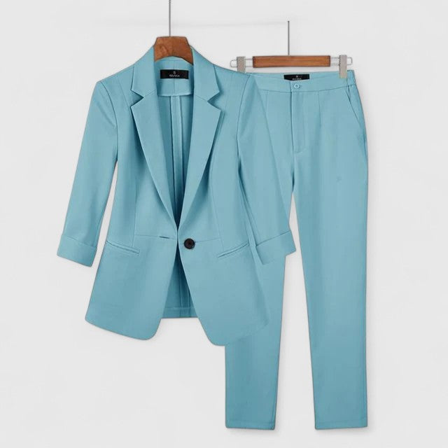 Briletta - Sofistikert Blazer og Buksesett