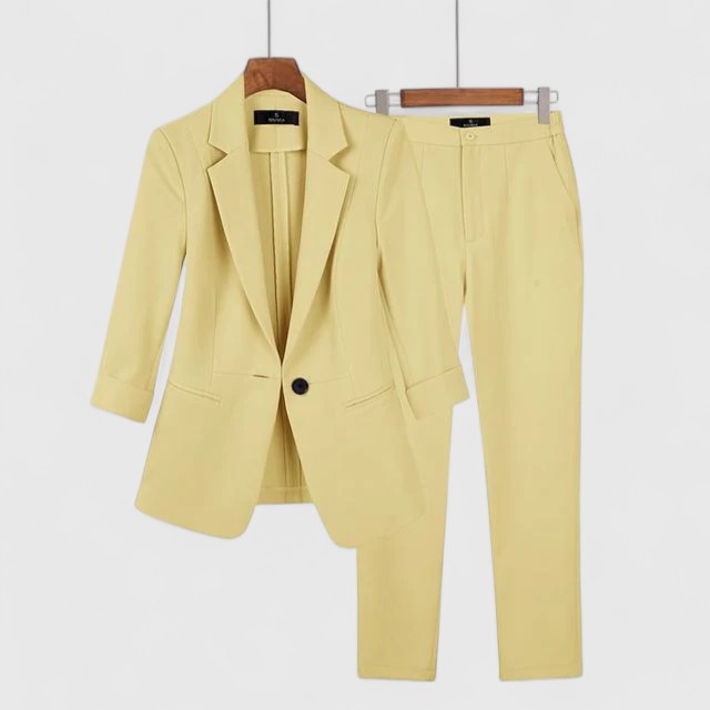 Briletta - Sofistikert Blazer og Buksesett