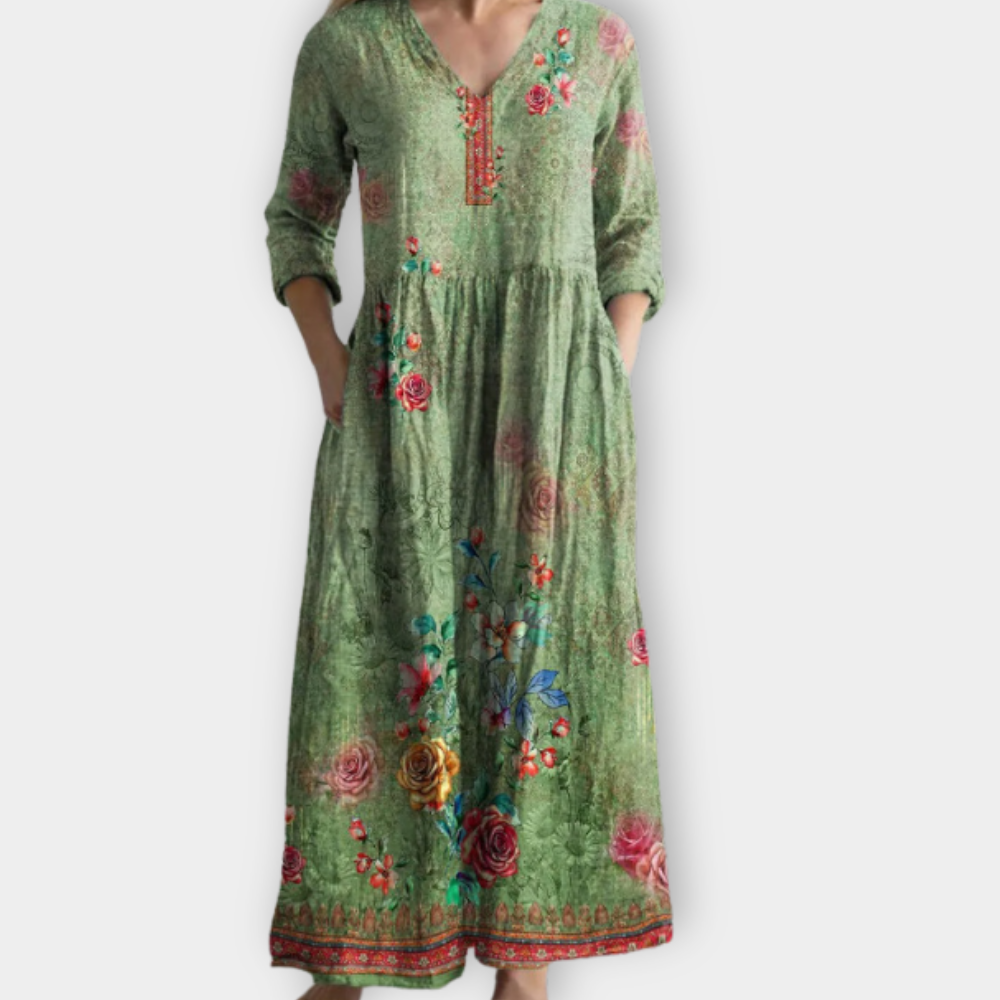 Lanfrida | Boho maxikjole