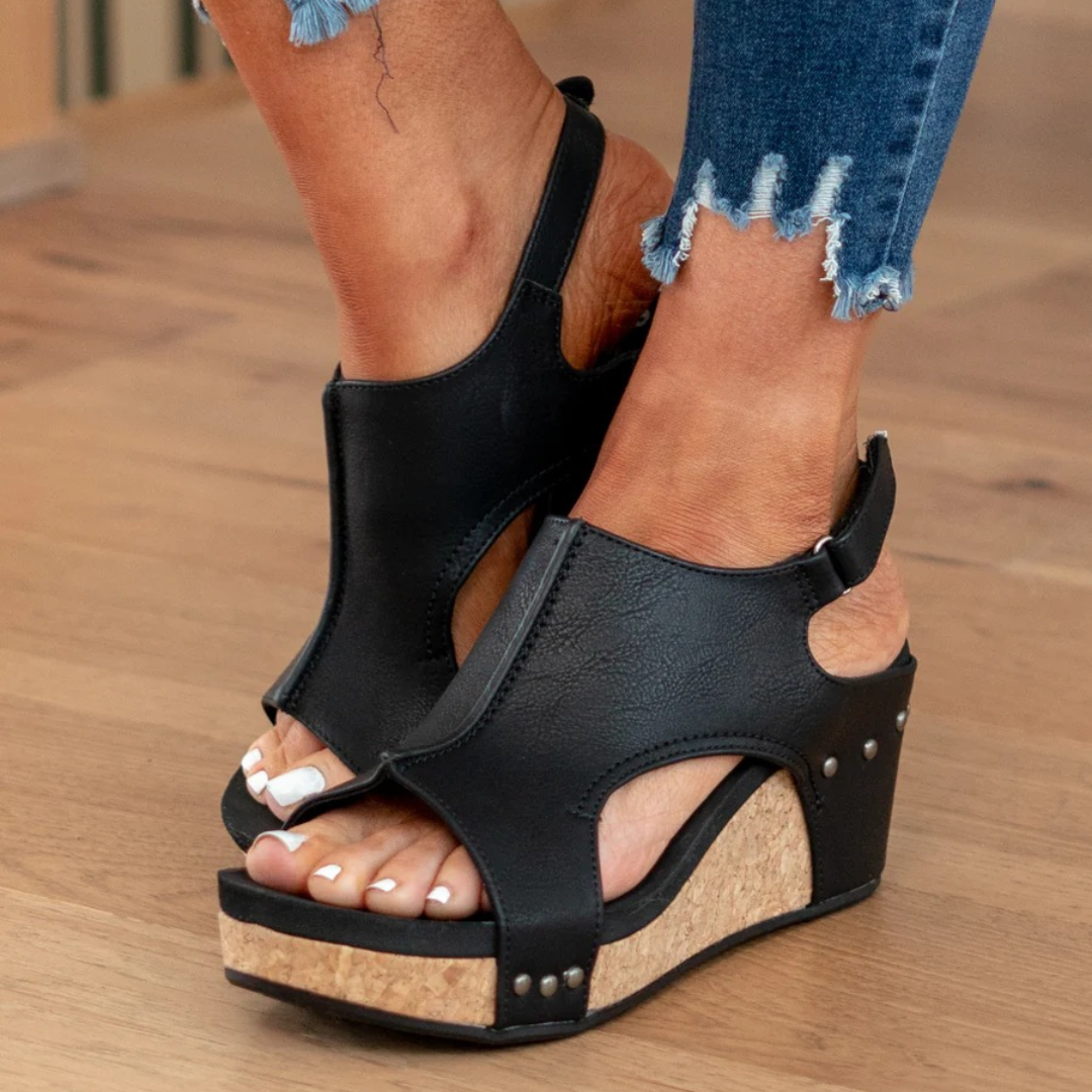 Sidsel | Komfortable Sandalar