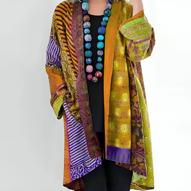 Kristin | Kimono med Kunstnerisk Preg
