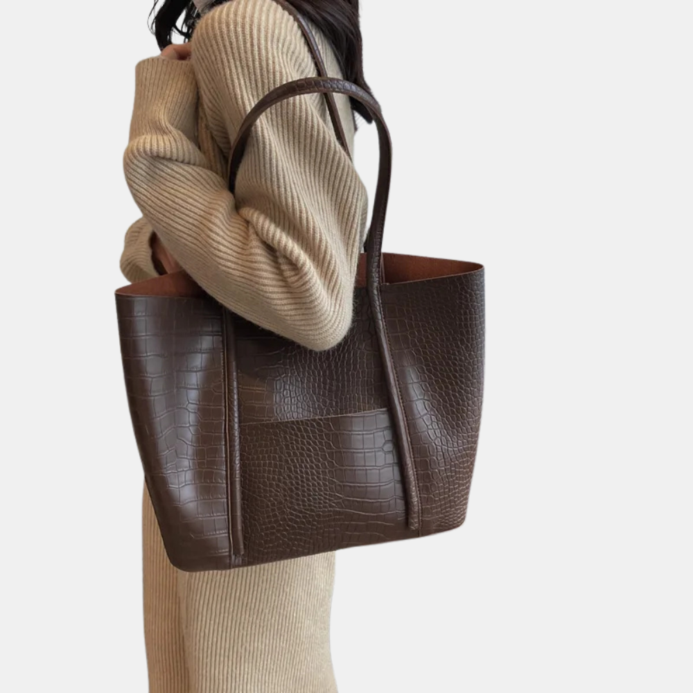 Lina | Elegant Tote med Strukturert Design