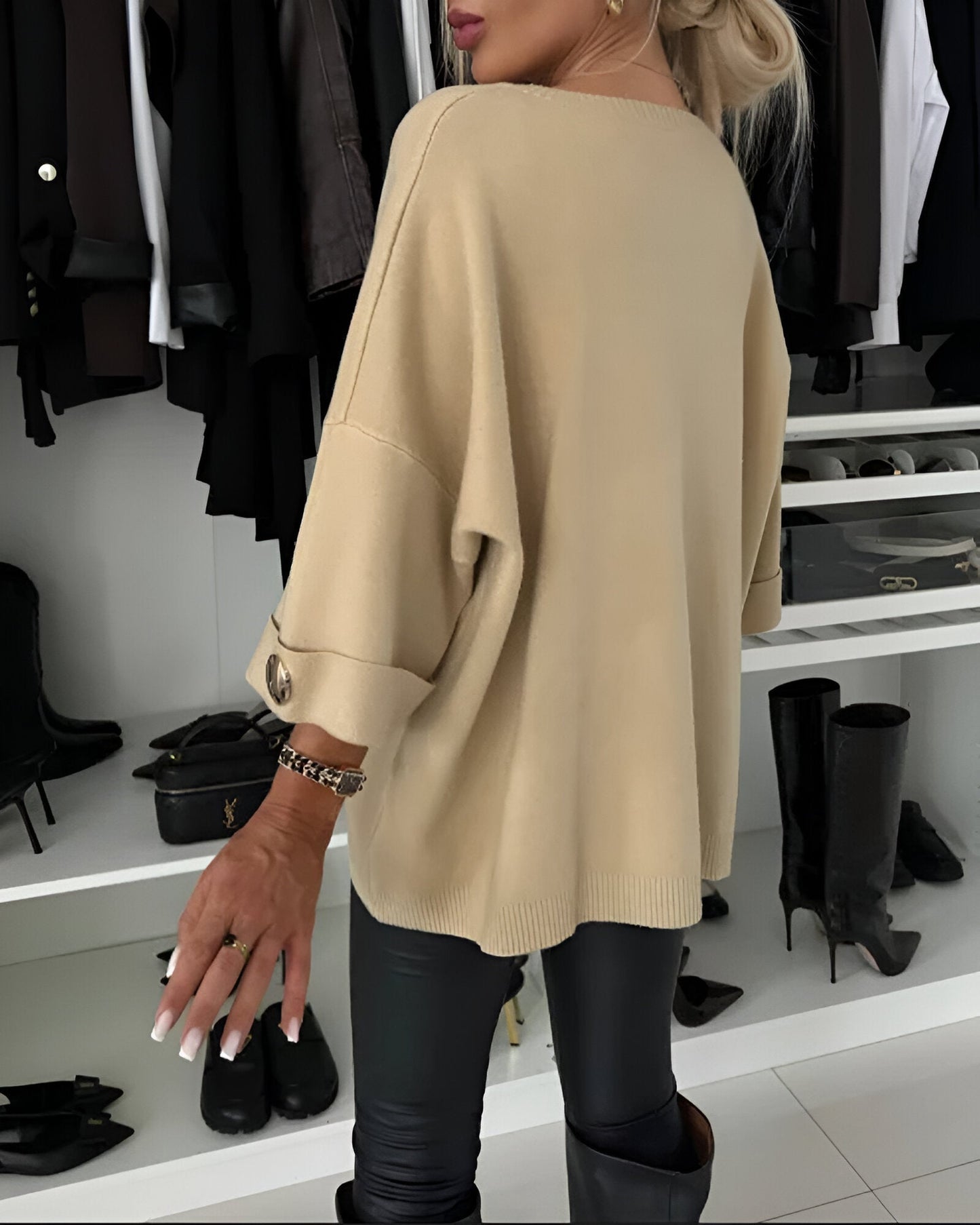 Åshild | Elegant Avslappet Genser