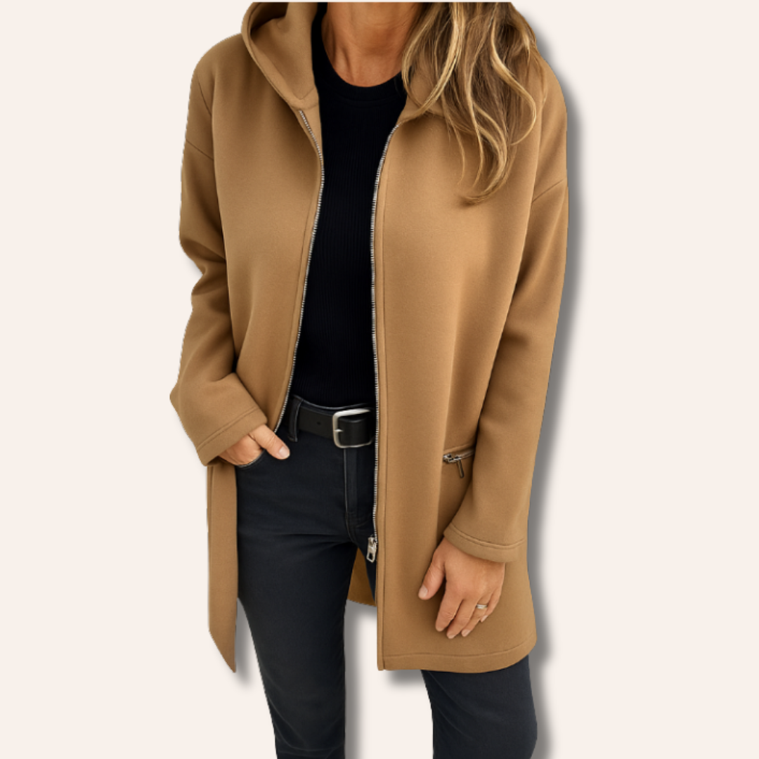 Dagrunn | Langermet Cardigan med Hette