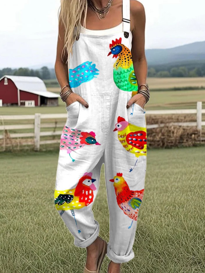 HARPER – KLASSISK FLOW BRED-BEN JUMPSUIT