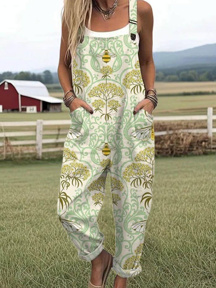 NAELYN – BLOMSTRET DRIFT BRED-BEN JUMPSUIT