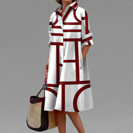 Elise – Samlet Hals-kjole