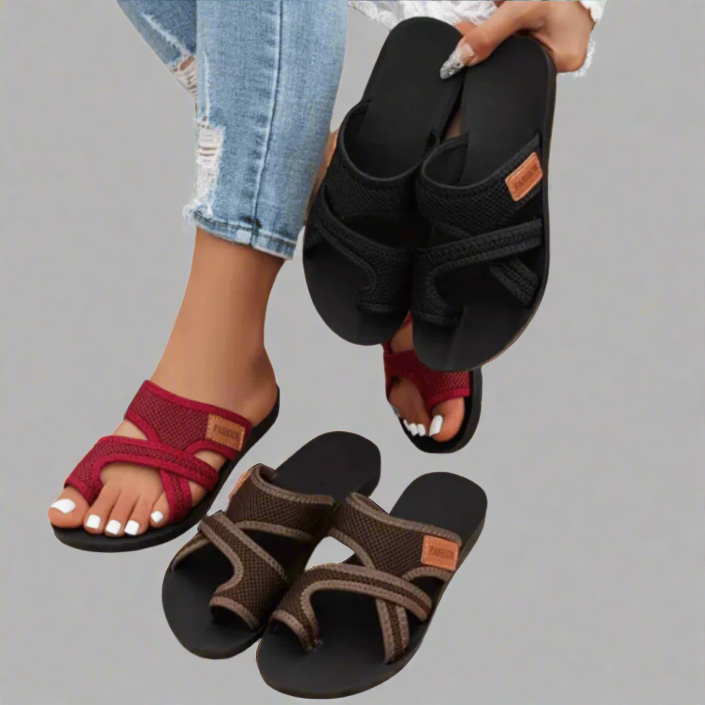 Greta | Åndbare sandaler i mesh