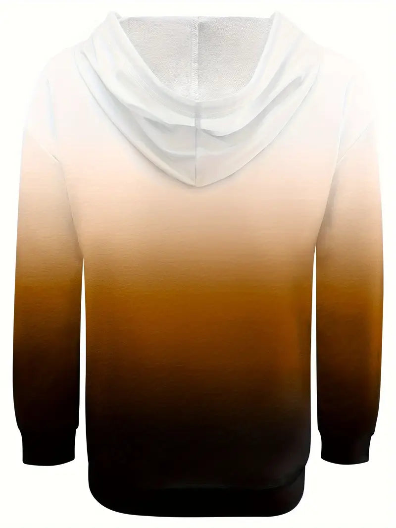 Helene | Hoodie Med Fargeovergang