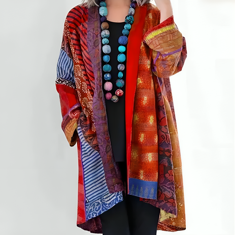 Kristin | Kimono med Kunstnerisk Preg