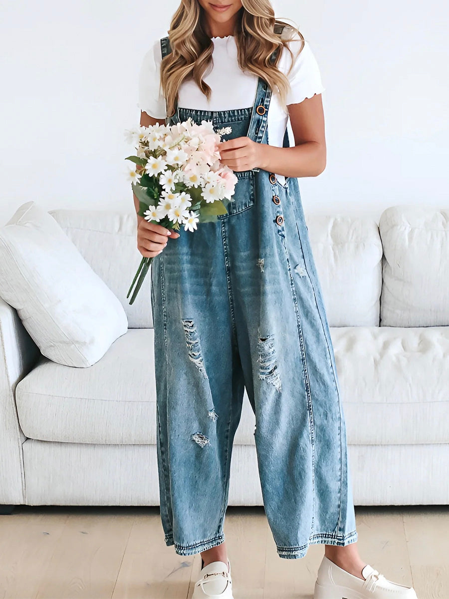Victoria | Avslappede Overalls med Moderne Preg