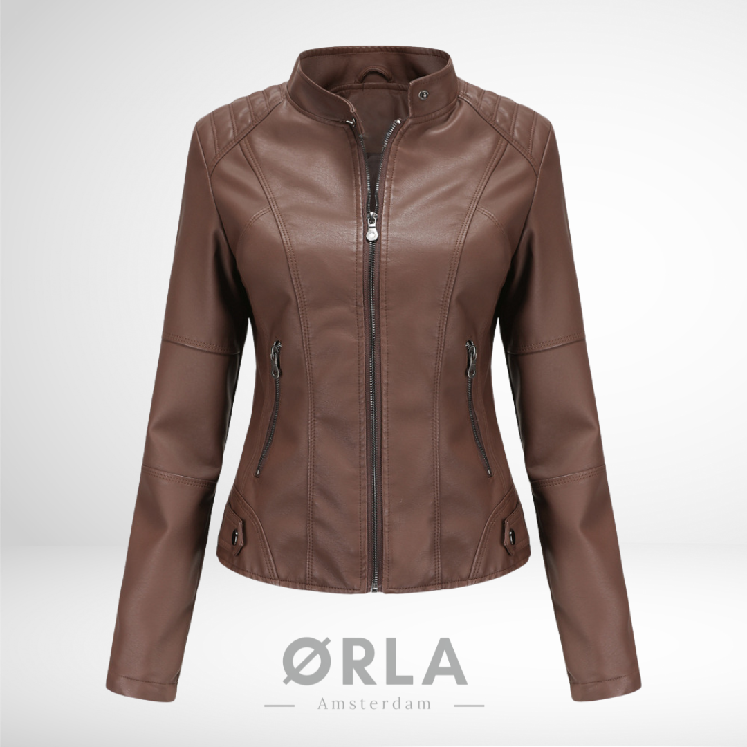 Sienna | Luxe Lærjakke