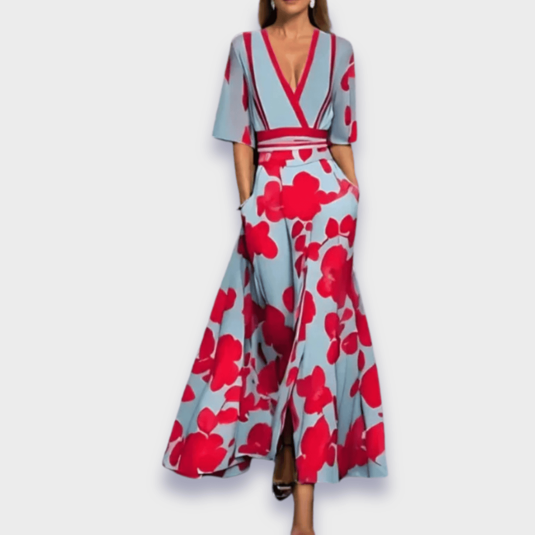 Chloe - Elegant Blomsterkjole