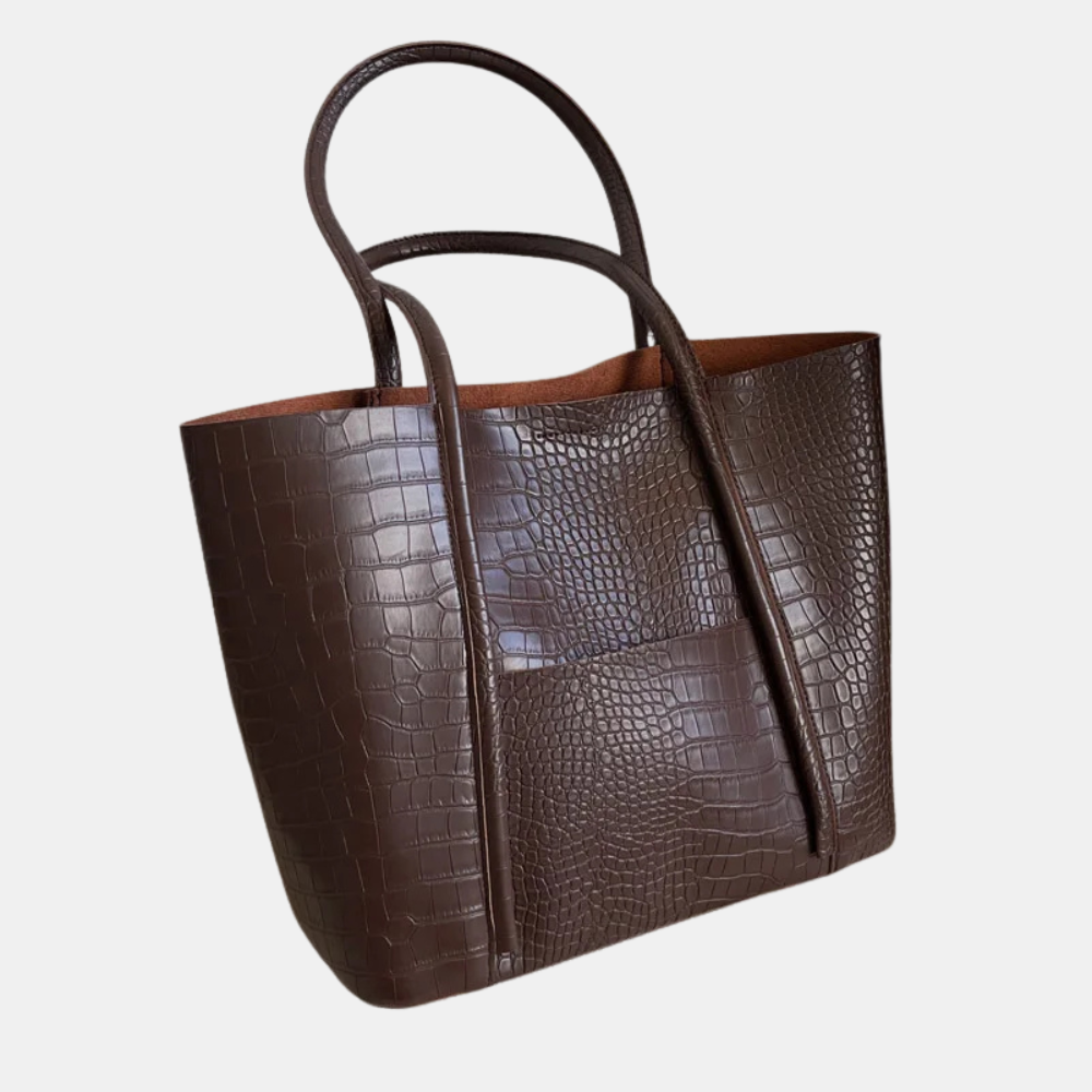 Lina | Elegant Tote med Strukturert Design