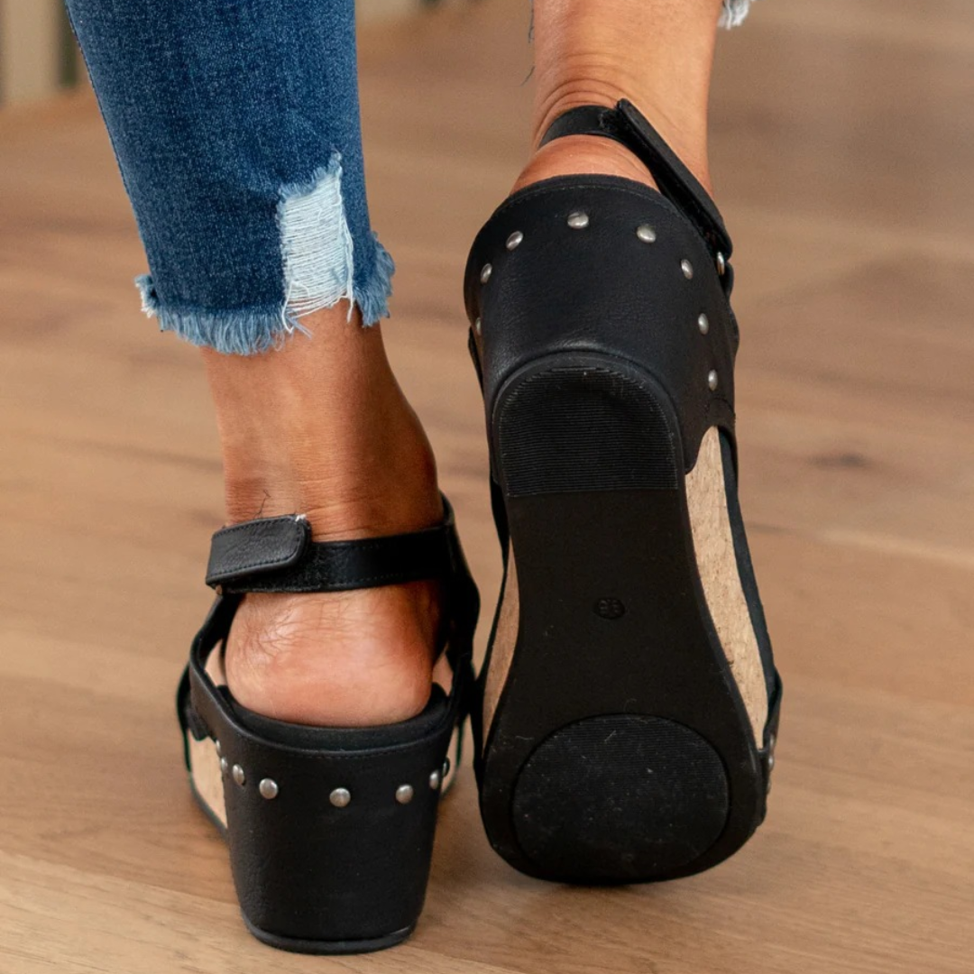 Sidsel | Komfortable Sandalar