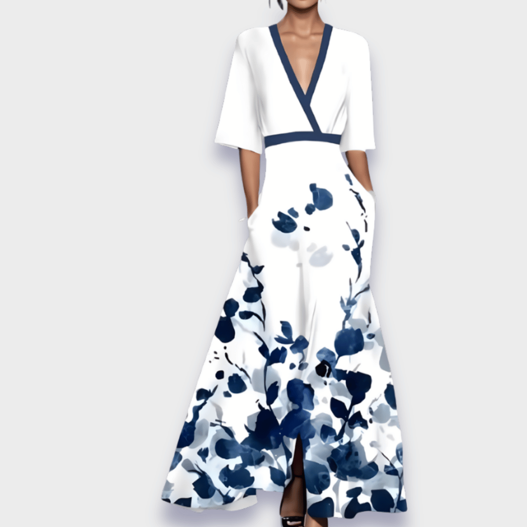 Chloe - Elegant Blomsterkjole