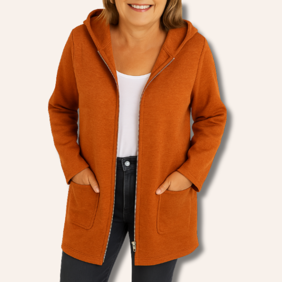 Dagrunn | Langermet Cardigan med Hette