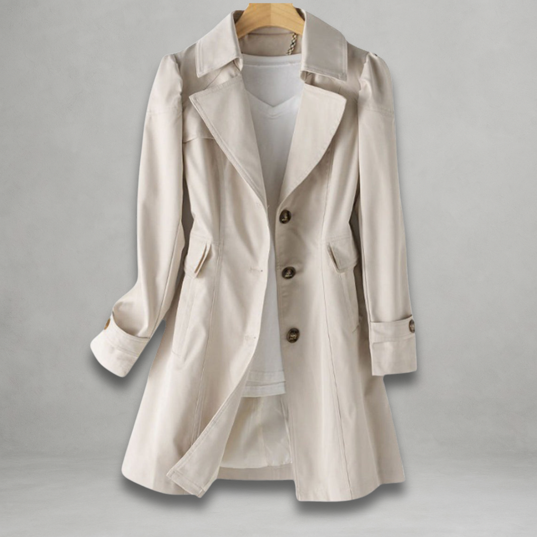 Elina | Trendy Vårtrenchcoat