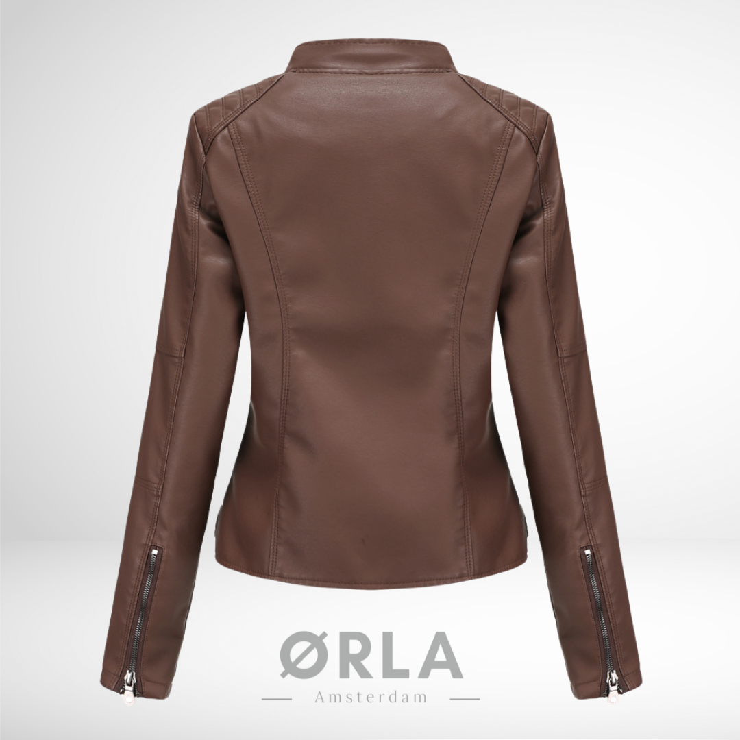 Sienna | Luxe Lærjakke