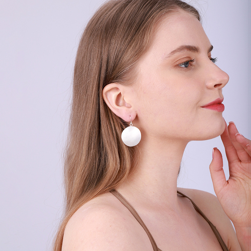 Gianna – Vintage Gullplate Øredobber