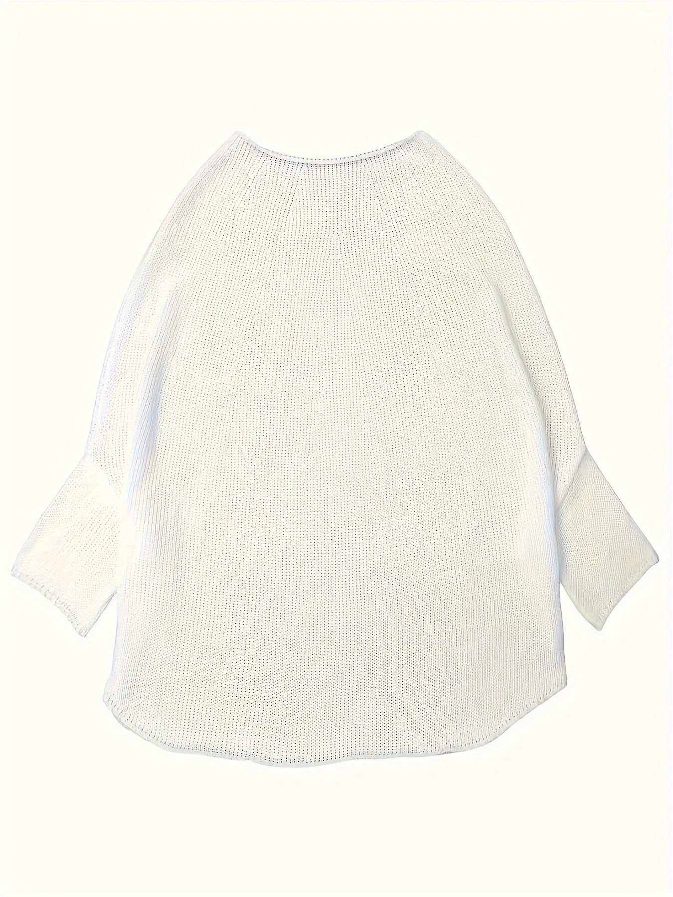 Natalie | Elegant Batwing Strikkegenser